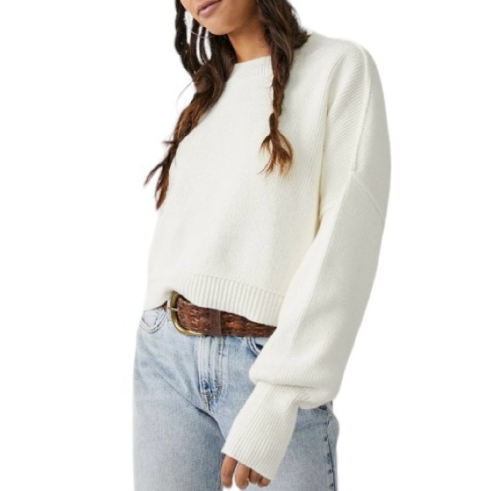 Free People Easy Street Crop in Moonglow